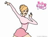 Barbie en postura de ballet