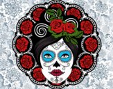 Calavera mejicana femenina