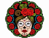 Calavera mejicana femenina