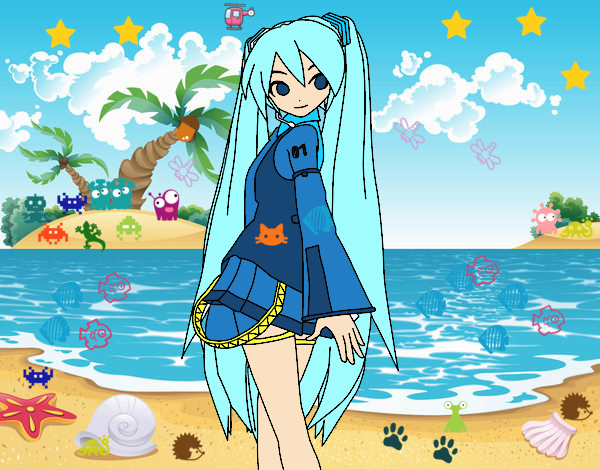 Hatsune Miku vocaloid