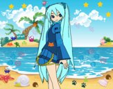 Hatsune Miku vocaloid