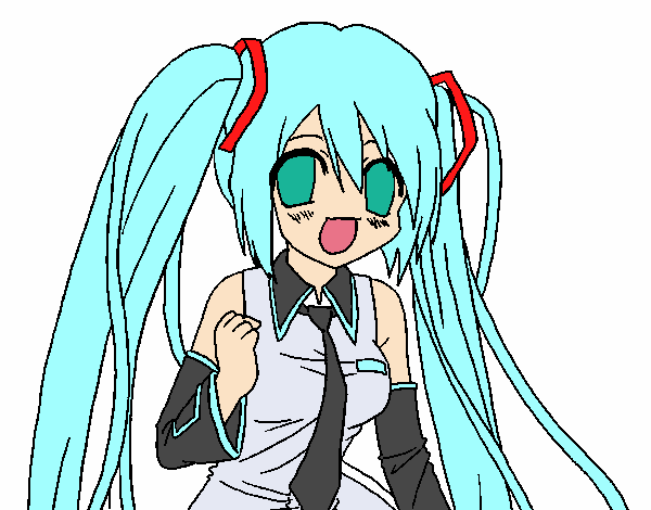 Miku Hatsune vocaloid