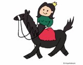 Princesa a caballo