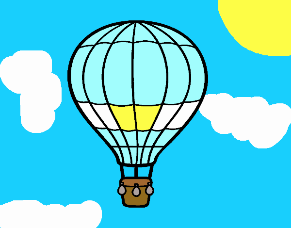 Un globo aerostático