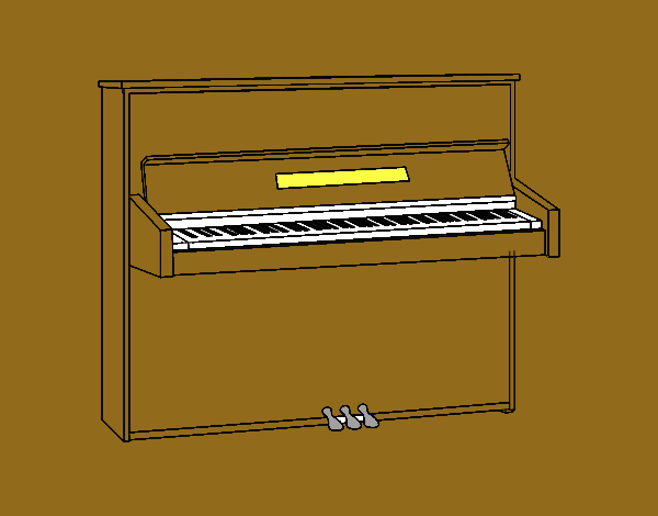 Un piano de pared