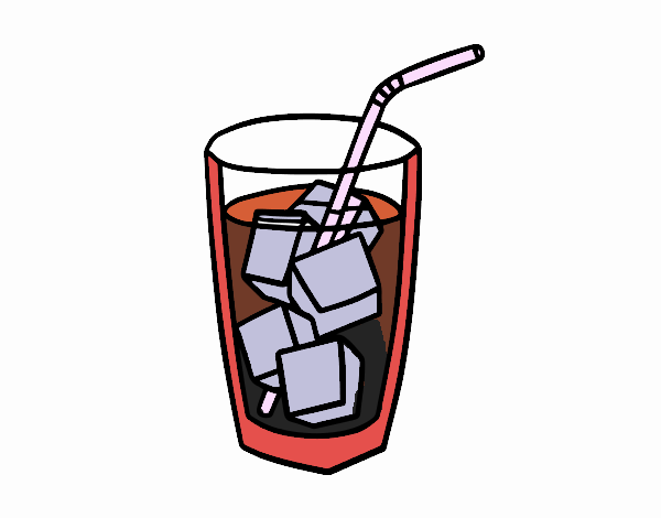 Un vaso de refresco