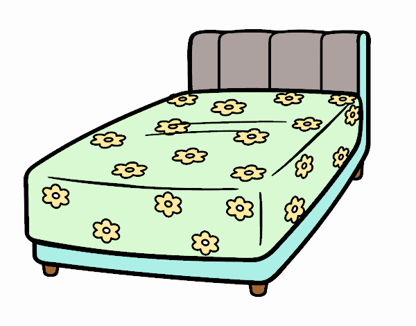 la  cama  de  flores