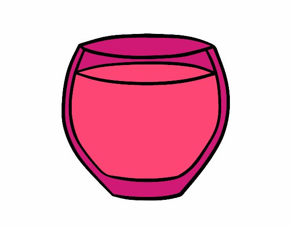 vaso con vino