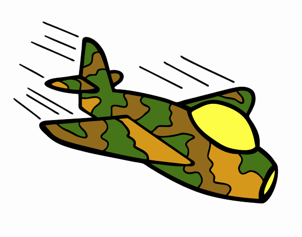 Avión de camuflaje