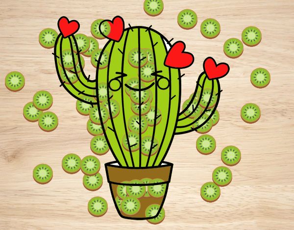 Cactus corazón