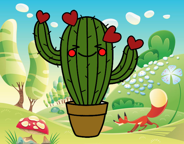 Cactus corazón