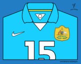 Camiseta del mundial de fútbol 2014 de Australia