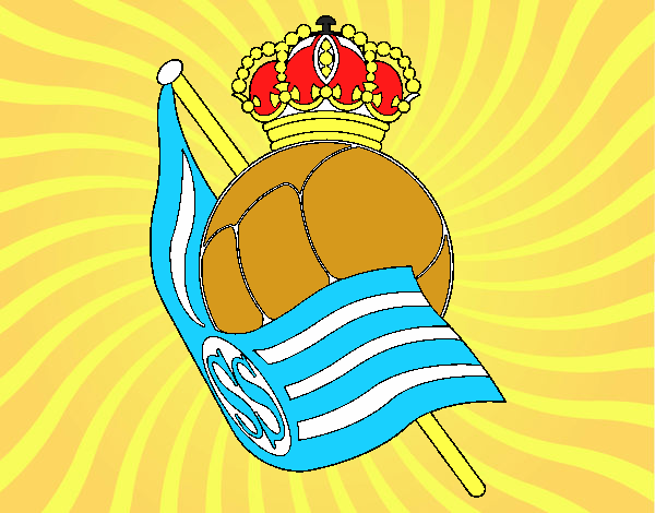 Escudo de la Real Sociedad de Fútbol