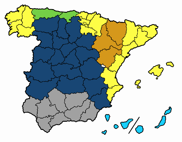 Las provincias de España