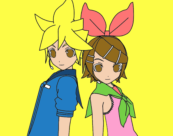 Len y Rin Kagamine Vocaloid