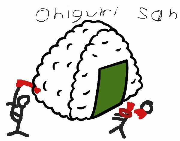 Onigiri de arroz