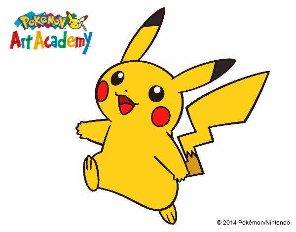 Pikachu en Pokémon Art Academy