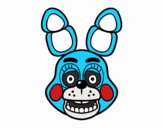 Cara de Toy Bonnie de Five Nights at Freddy's