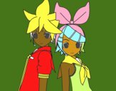 Len y Rin Kagamine Vocaloid