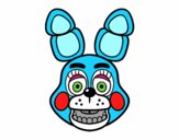 Cara de Toy Bonnie de Five Nights at Freddy's