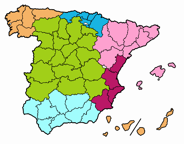 Las provincias de España