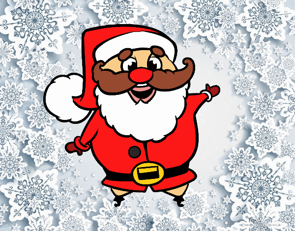 Santa claus gracioso