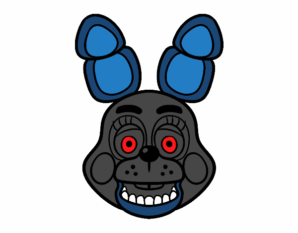 Toy Bonnie color withered bonnie efecto 