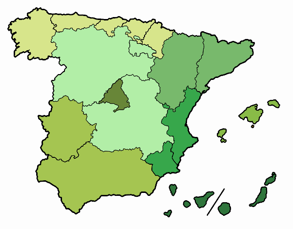 Las Comunidades Autónomas de España