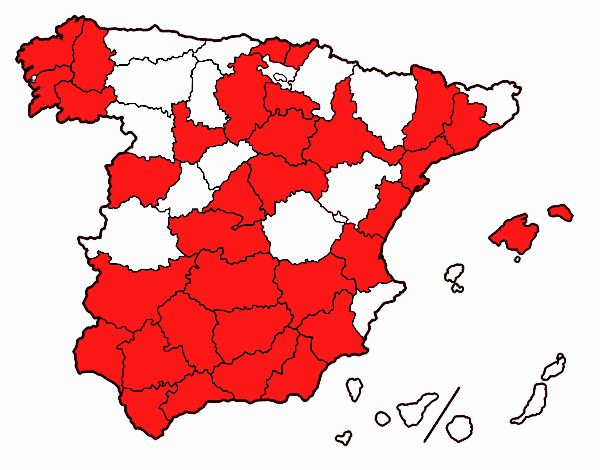 Las provincias de España