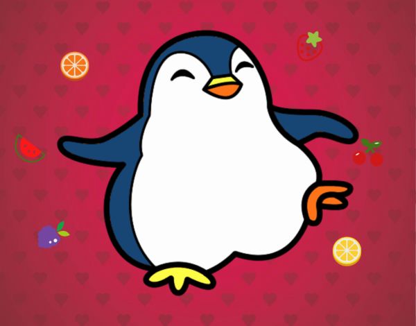 Pingüino bailando