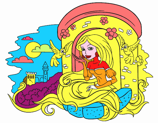 Princesa Rapunzel