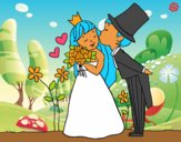 Príncipes recién casados