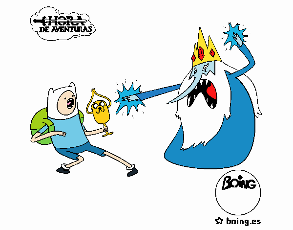 Rey Hielo contra Finn