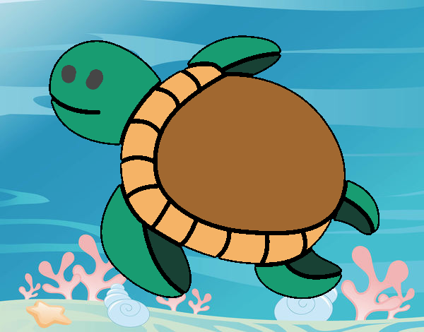 Dibujo de sea turtle