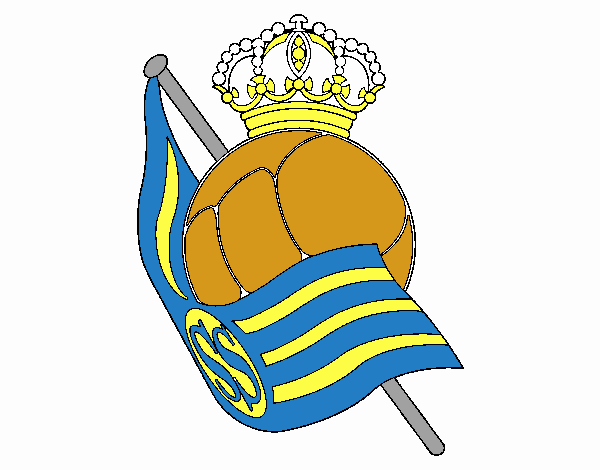 Escudo de la Real Sociedad de Fútbol