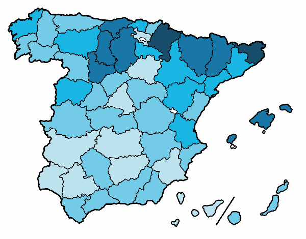 Las provincias de España