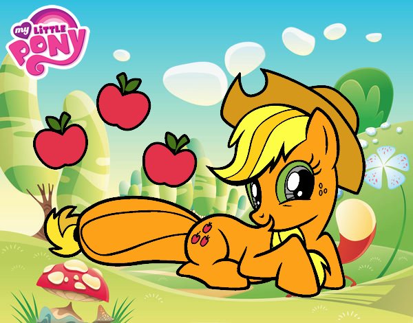 Apple Jack y sus manzanas.