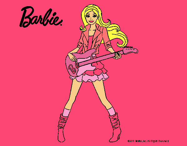 barbie y su guitarra 