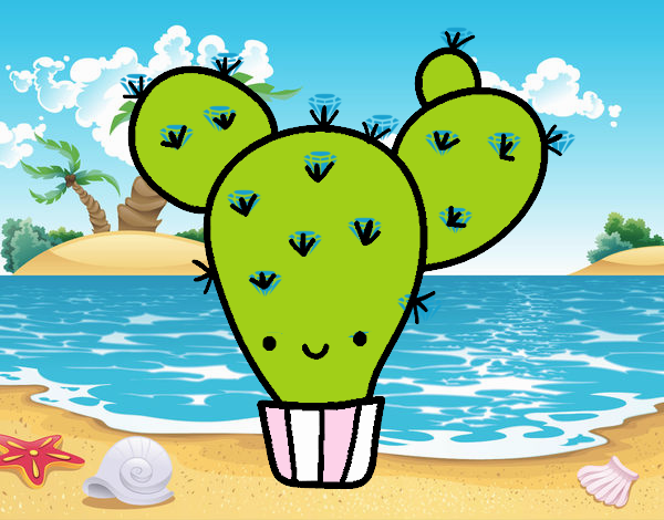 el  cactus  que  conocio  la  playa