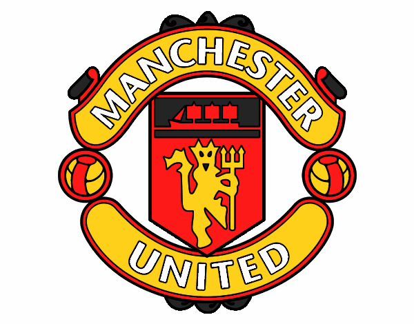 Dibujo De Escudo Del Manchester United Pintado Por En Dibujos.net El 