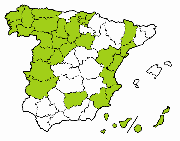 Las provincias de España