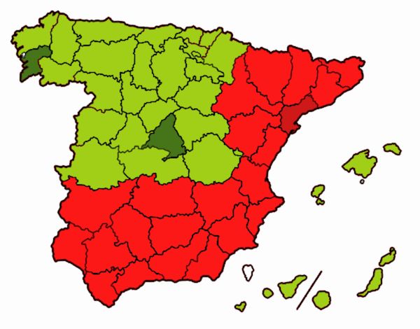 Las provincias de España