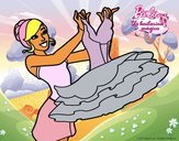 Barbie y su vestido de ballet