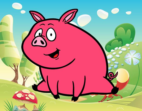 Cerdito de granja