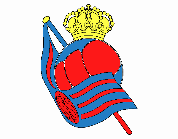 Escudo de la Real Sociedad de Fútbol