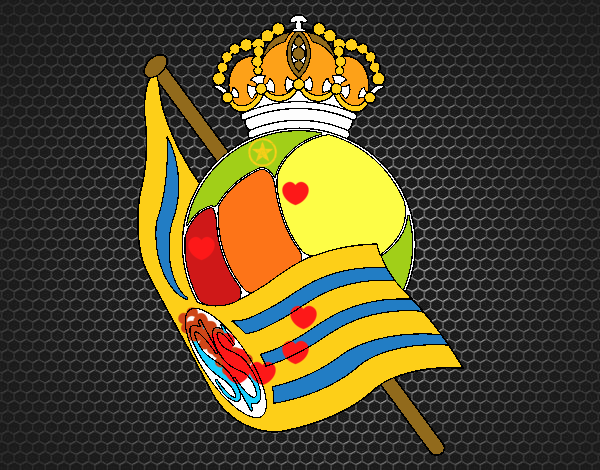 Escudo de la Real Sociedad de Fútbol