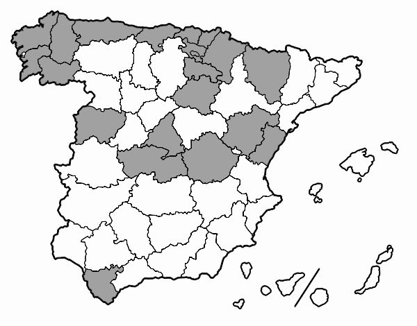 Las provincias de España