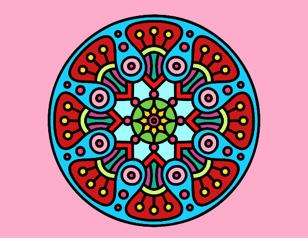 Mandala crop circle