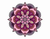 Mandala flor de primavera