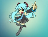 Miku vocaloid